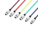 Cable Micro XLR Couleur