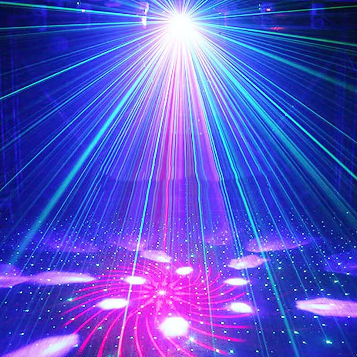 Lumière laser LED - Lumière noire - UV - BATTERIE - Stroboscope - Lasers -  Disco